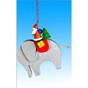  Ulbricht ornament   Santa on Elephant
