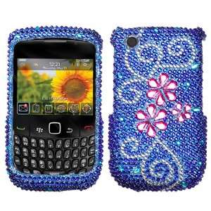  Juicy Flower Diamante Protector Faceplate Cover For RIM 