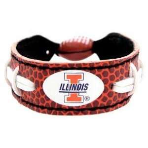  Illinois Fighting Illini Classic Football Bracelet Sports 