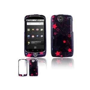   One Graphic Case   Pink Shimmering Stars Cell Phones & Accessories
