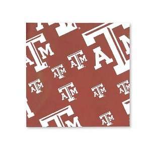  Texas A&M Aggies 2 Sheet Wrapping Paper