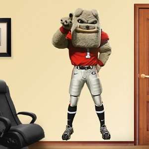   of Georgia Fathead Wall Graphic Mascot Hairy Dawg