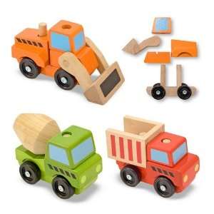  Stacking Construction Vehicles Toys & Games