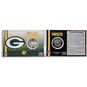 Packers Highland Mint Team History Coin Card Sports 