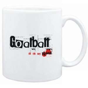 Mug White  Goalball IS IN MY BLOOD  Sports  Sports 