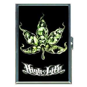   Marijuana Evil Sexy ID Holder, Cigarette Case or Wallet MADE IN USA