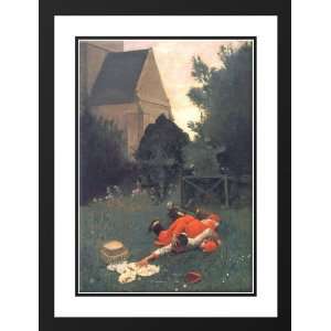  Vibert, Jehan Georges 28x38 Framed and Double Matted 