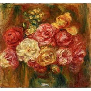  Bouquet of Roses in a Green Vase II