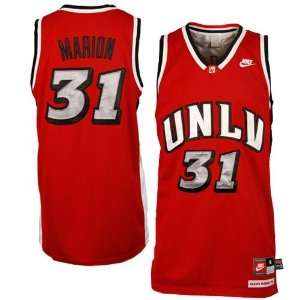  Nike UNLV Runnin Rebels #31 Shawn Marion Scarlet Twilled 