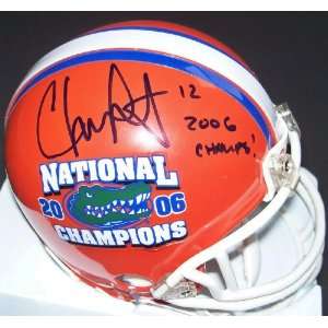   National Championship Logo Mini Helmet with 2006 CHAMPS inscription