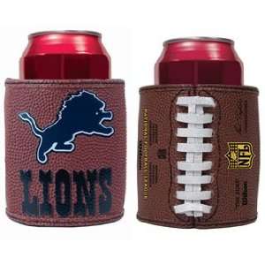    DETROIT LIONS SET OF 2 FOOTBALL CAN COOLERS