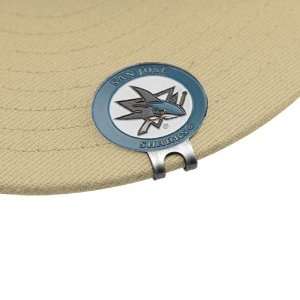  NHL San Jose Sharks Magnetic Cap Clip & Two Ball Markers 