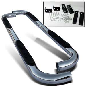  00 10 Chevy Tahoe 1/2 Ton 3 Stainless Chrome Side Step 