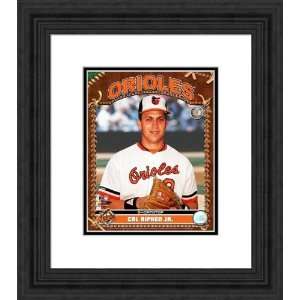 Framed Cal Ripken Jr. Baltimore Orioles Photograph  Sports 