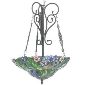  Coras Stained Glass Hanging Lamp