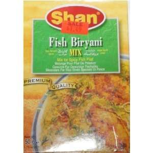 Shan Fish Biryani Mix (Masala) 50g Grocery & Gourmet Food