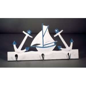   Judith Edwards Designs 3599 Anchor /Sailboat Wall Hook