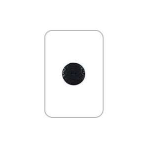 Ornate Corozo Button   Black (Small)   Button from Renaissance Buttons