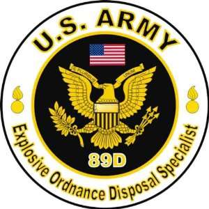  United States Army MOS 89D Explosive Ordnance Disposal 