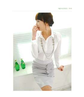   Shirt Blouse, Career Woman, Korea, Ladies, Korea / WITHSTORY  