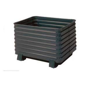  Round Corner Corrugated Container, 49 1/2L X 41 1/2W X 