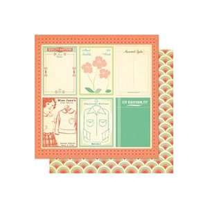  Cosmo Cricket Clementine Double sided Paper 12x12 phoebe 