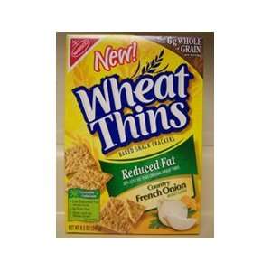 Nabisco Wheat Thins Reduced Fat Country French Onion 8.5 oz.  