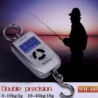 This electronic fishing hook scale has dual precision, it can very 