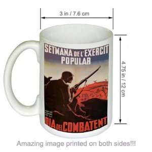  Setmana Exercit Popular WW2 Spanish Civil War COFFEE MUG 