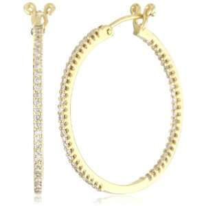  Sethi Couture Simple Elegance 1 Inch Diamond Yellow Gold 