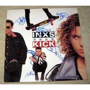  INXS signed AUTOGRAPHED record *proof 