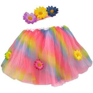 Daisy Fairy Princess Tutu & Headband Set (More Colors) Select Color 