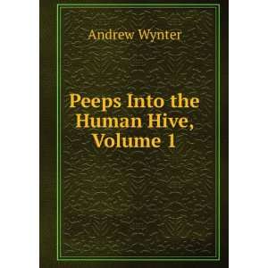 Peeps Into the Human Hive, Volume 1 Andrew Wynter  Books
