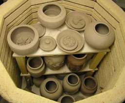 raku pottery ethnic horse hair jar corvus moon urn 98  