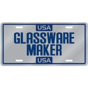  New  Usa Glassware Maker  License Plate Occupations 