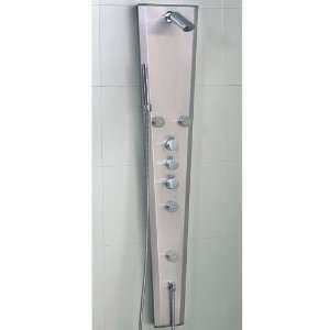 Sella Thermostatic Stainless Steel Shower Panel with Handspray and 