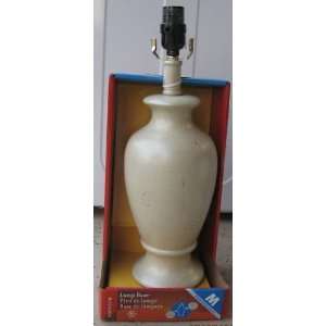 Portfolio Cream Speckled Lamp Base 