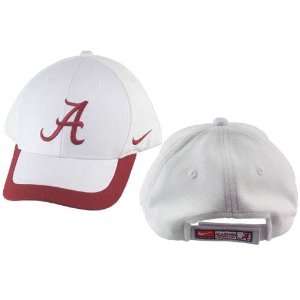  Alabama Crimson Tide White Coaches Sideline Hat