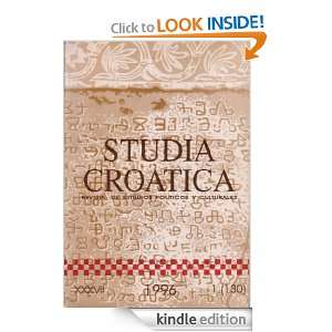   Edition) Instituto de Cultura Croata  Kindle Store