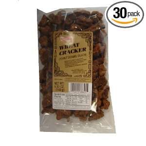 Shirakiku Wheat Cracker Crunch Peanut Caramel, 4.93 Ounce Units (Pack 