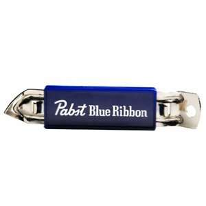   Blue Ribbon PBR Blue Magnetic Beer Bottle Opener 