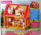 CALICO CRITTERS COZY COTTAGE W/10 FURNITURE PIECES