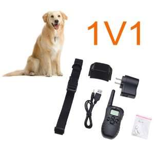 100 Level Vibration Pet Dog Training Collar with LCD Display and 