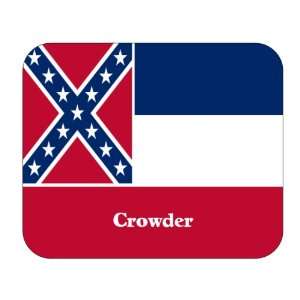  US State Flag   Crowder, Mississippi (MS) Mouse Pad 