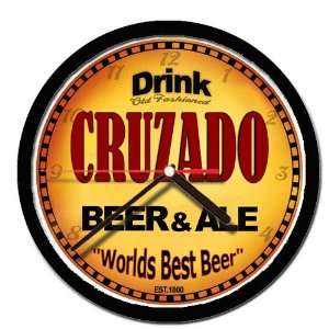  CRUZADO beer and ale cerveza wall clock 