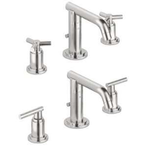   Low Spout Lavatory Wideset   Infinity Brushed Nickel