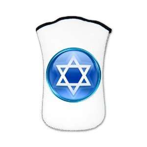   Nook Sleeve Case (2 Sided) Blue Star of David Jewish 