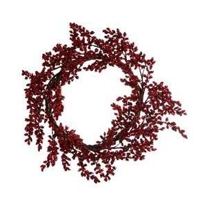  22 Red Sparkle Wolfberry Wreath Arts, Crafts & Sewing