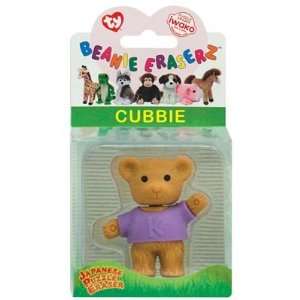  TY Beanie Eraserz Cubbie The Bear Toys & Games