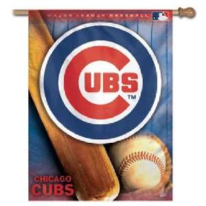  Chicago Cubs MLB Vertical Flag (27x37) by Wincraft Sports 